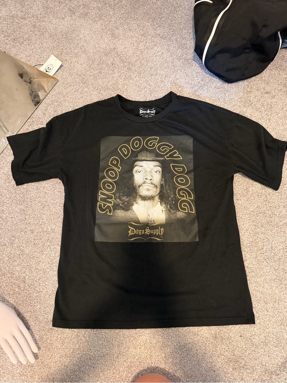 Snoop Doggy Dogg Black Short-Sleeve Graphic Tee
